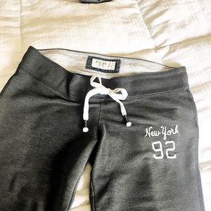 Abercrombie & Fitch Gray Perfect StretchSweatpants
